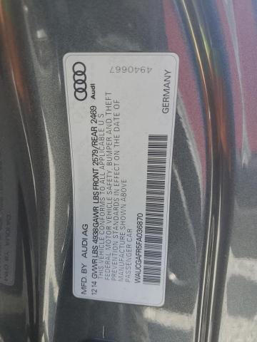 2015 AUDI S5 PREMIUM WAUCGAFR5FA036870