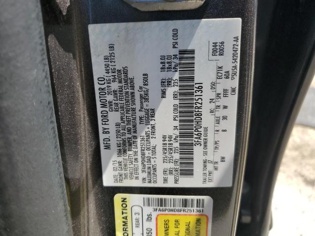 2015 FORD FUSION SE - 3FA6P0HD8FR251361