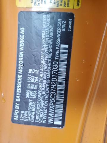 2017 MINI COOPER - WMWXP5C37H2D17030