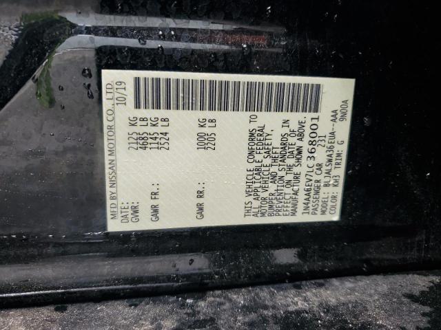 2026 NISSAN MAXIMA SR 1N4AA6EV7LC368001