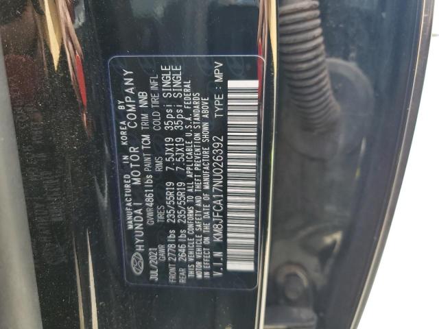 2022 HYUNDAI TUCSON SEL - KM8JFCA17NU026392