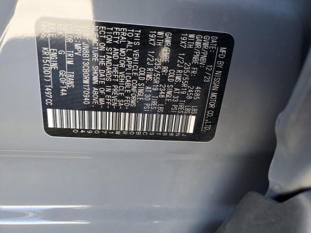 2024 NISSAN ROGUE SL - JN8BT3CB0RW170940