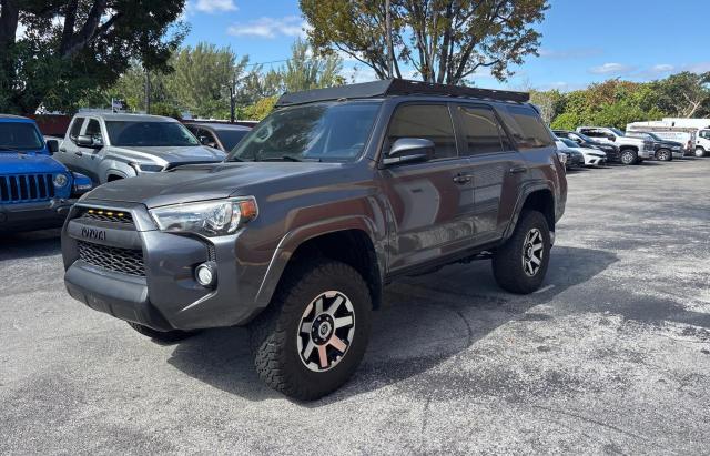 TOYOTA 4RUNNER SR 2017 gray  gas JTEBU5JR4H5478018 photo #3