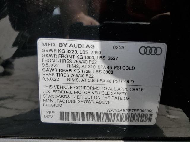 2024 AUDI Q8 E-TRON WA1DABGE7RB005395