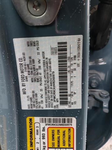 2022 FORD BRONCO SPO - 3FMCR9C63NRD00979