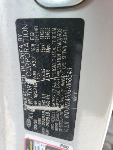 2016 KIA SOUL - KNDJN2A20G7868549