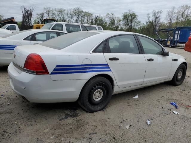 CHEVROLET CAPRICE PO 2012 white sedan 4d gas 6G1MK5R34CL660269 photo #4