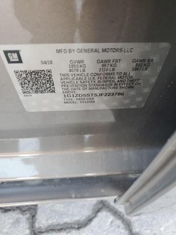 2018 CHEVROLET MALIBU LT - 1G1ZD5ST5JF223786