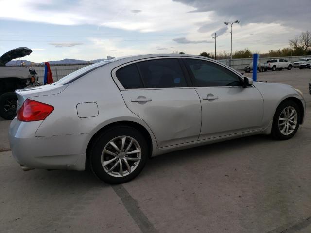 INFINITI G37 2009 silver  gas JNKCV61FX9M361213 photo #4