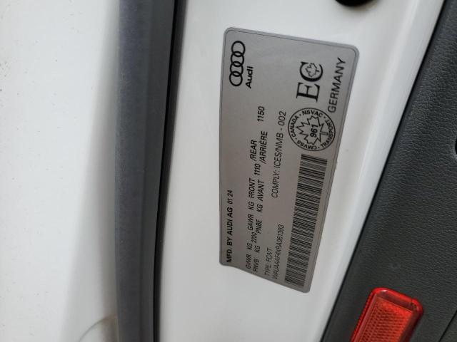 2024 AUDI A4 KOMFORT - WAUAAAF4XRA061393