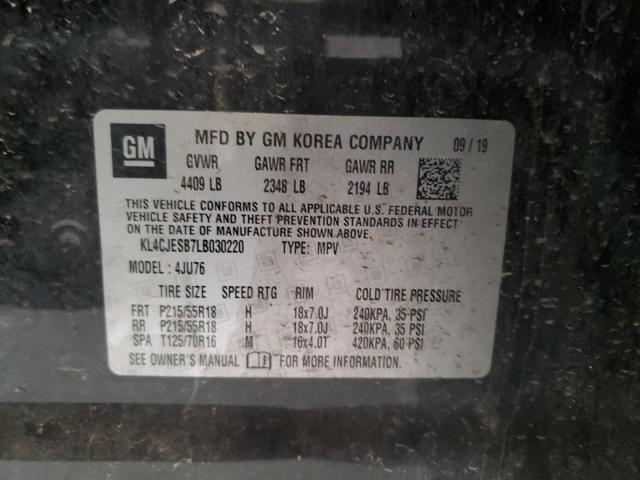 2020 BUICK ENCORE PRE - KL4CJESB7LB030220