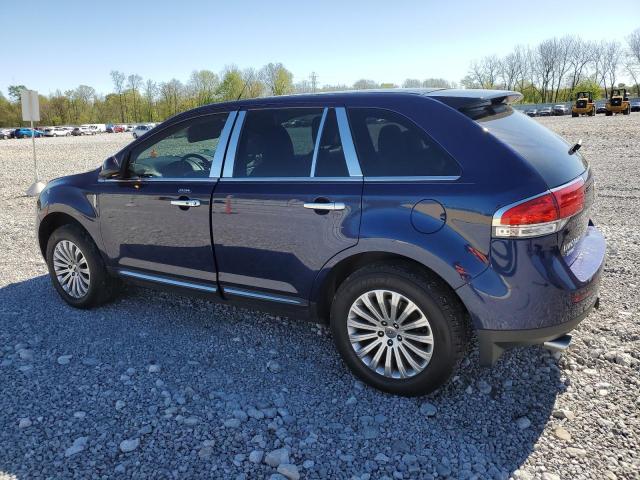 Vin: 2lmdj6jk3bbj25562, lot: 55248845, lincoln mkx 20112