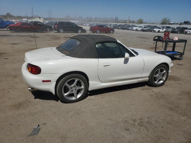 MAZDA MX-5 MIATA 2000 white  gas JM1NB3530Y0155681 photo #4