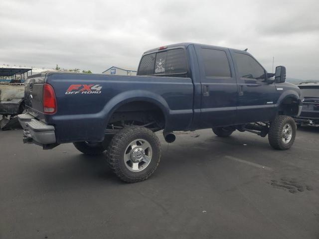 FORD F250 SUPER 2006 blue crew pic diesel 1FTSW21P46EB38778 photo #4