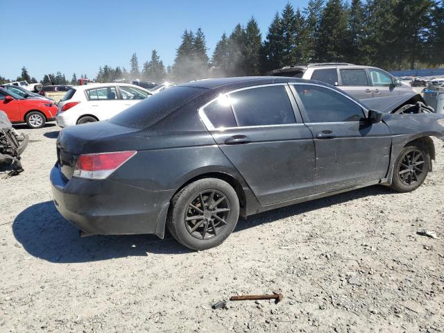 HONDA ACCORD LX 2008 black sedan 4d gas 1HGCP263X8A070957 photo #4