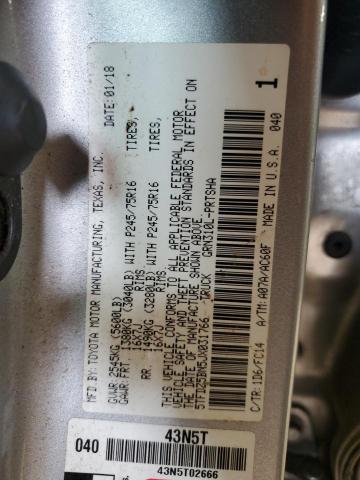 2018 TOYOTA TACOMA DOU - 5TFDZ5BN5JX031766