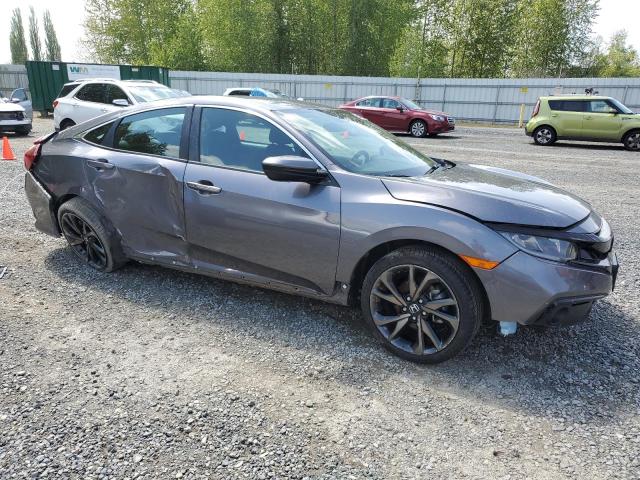 Vin: 19xfc2f89me201743, lot: 55442205, honda civic sport 20214