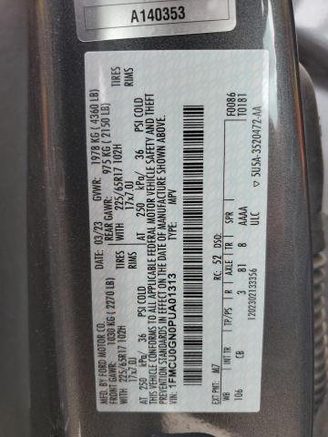 2023 FORD ESCAPE ACT 1FMCU0GN0PUA01313
