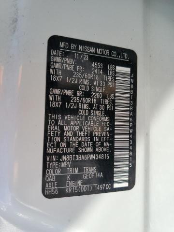 2023 NISSAN ROGUE SV - JN8BT3BA6PW434815