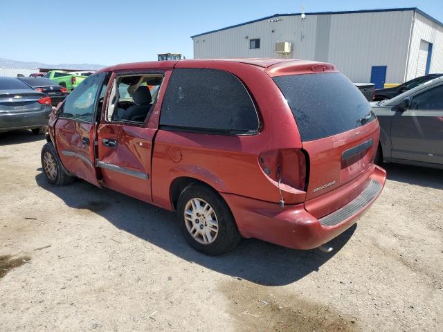 DODGE GRAND CARA 2005 red extended gas 1D4GP24R15B341159 photo #3