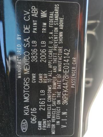 2017 KIA FORTE LX - 3KPFK4A78HE014142