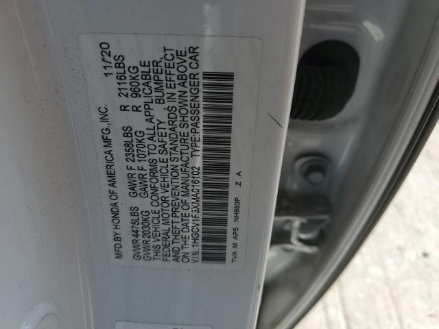 2021 HONDA ACCORD SPO - 1HGCV1F3XMA016102