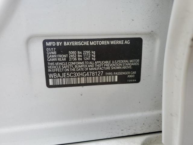 2017 BMW 540 I - WBAJE5C3XHG478127