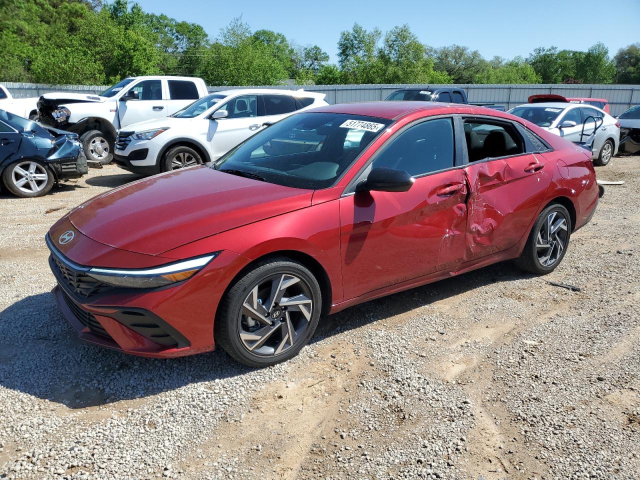 HYUNDAI ELANTRA BLUE