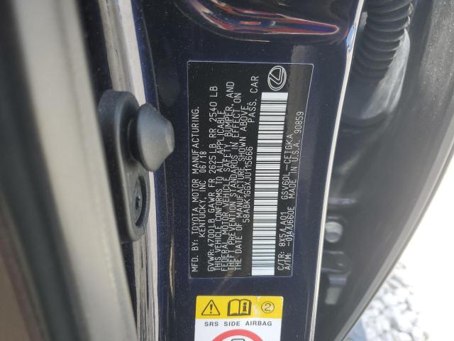 2018 LEXUS ES 350 - 58ABK1GGXJU115666