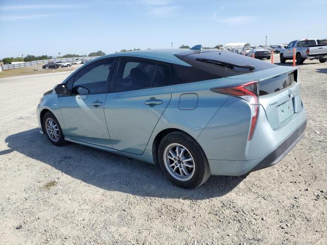 TOYOTA PRIUS 2016 green  hybrid engine JTDKBRFU9G3021178 photo #3