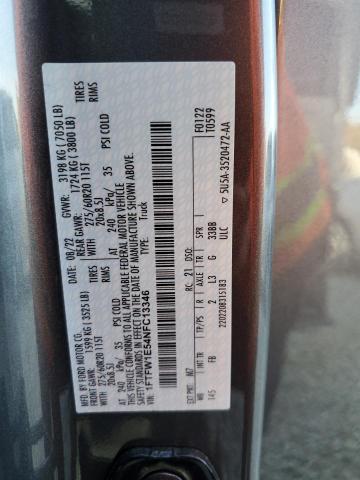 2022 FORD F150 SUPER - 1FTFW1E54NFC13346