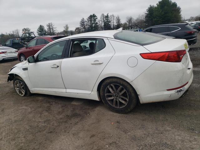 KIA OPTIMA LX 2011 white sedan 4d gas KNAGM4A75B5054581 photo #3