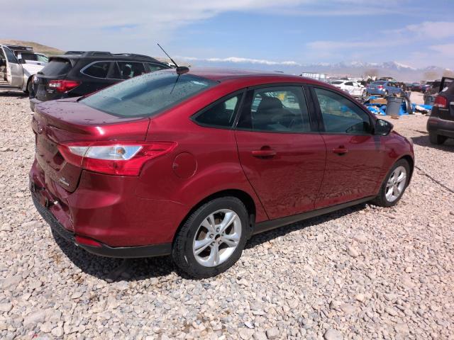 FORD FOCUS SE 2014 red  gas 1FADP3F29EL341030 photo #4