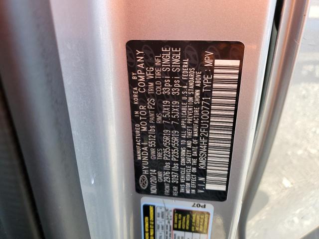 2015 HYUNDAI SANTA FE G KM8SN4HF2FU100771