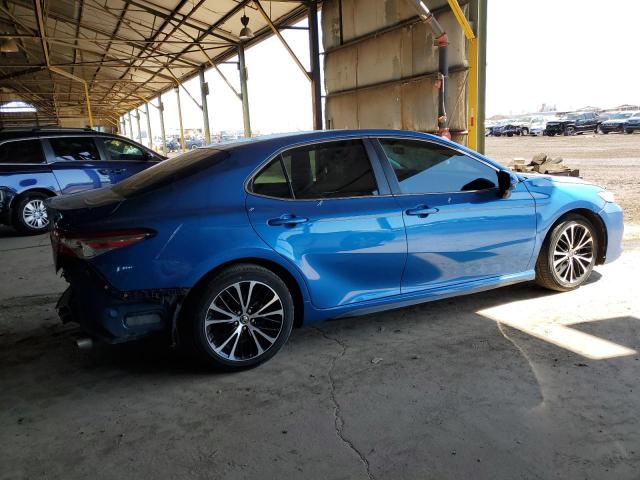 TOYOTA CAMRY L 2018 blue  gas 4T1B11HK9JU029424 photo #4