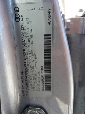 2015 AUDI A3 PREMIUM - WAUACGFF2F1143287