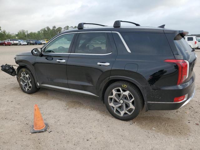 HYUNDAI PALISADE C 2021 black  gas KM8R74HE5MU324307 photo #3