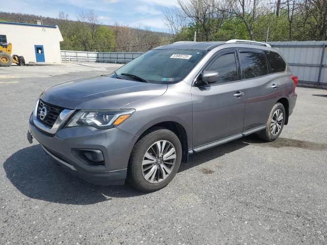 NISSAN PATHFINDER 2017 gray  gas 5N1DR2MM5HC614967 photo #1