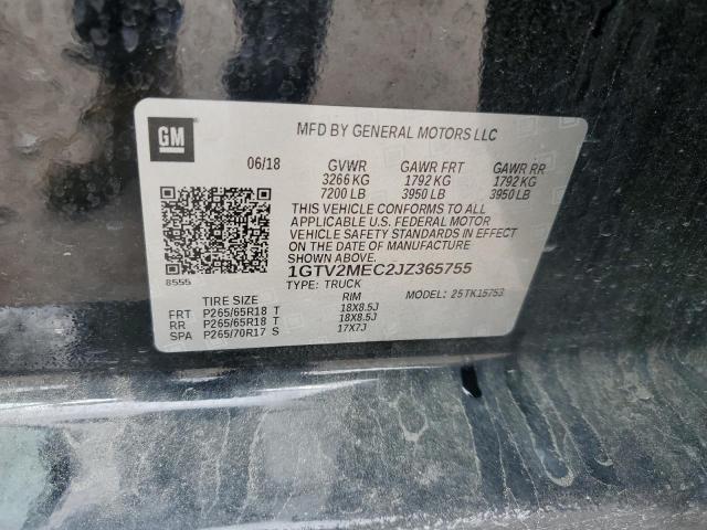 2018 GMC SIERRA K15 - 1GTV2MEC2JZ365755