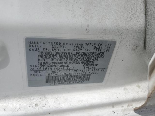 2024 NISSAN VERSA S - 3N1CN8DV4RL836237
