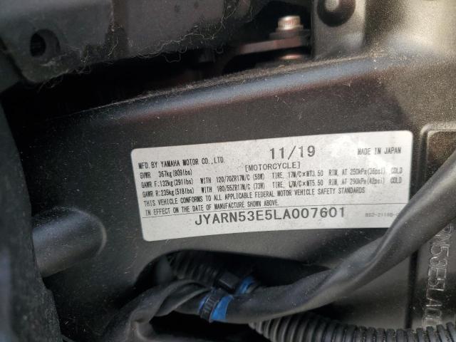 2020 YAMAHA MT09 - JYARN53E5LA007601