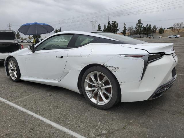 LEXUS LC 500 2018 white  Gasoline JTHHP5AY4JA001016 photo #3