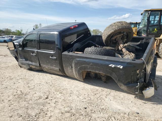 CHEVROLET SILVERADO 2011 black crew pic diesel 1GC1KXC86BF223913 photo #3