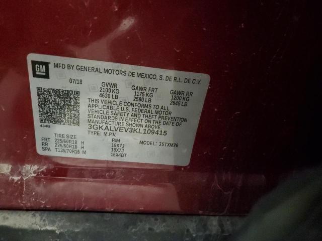 2019 GMC TERRAIN SL - 3GKALVEV3KL109415
