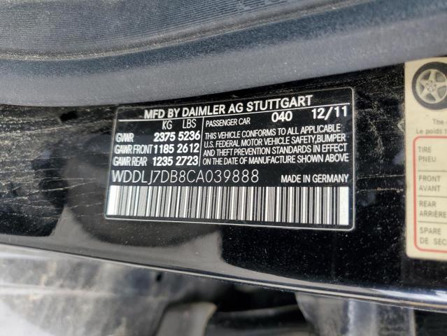 2012 MERCEDES-BENZ CLS 550 - WDDLJ7DB8CA039888
