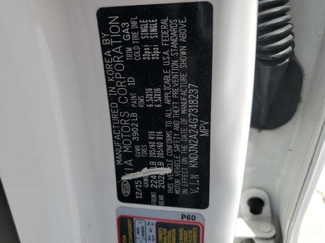 2016 KIA SOUL - KNDJN2A24G7318237