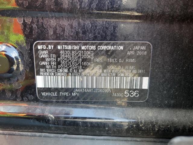 2018 MITSUBISHI ECLIPSE CR JA4AT4AA1JZ060905