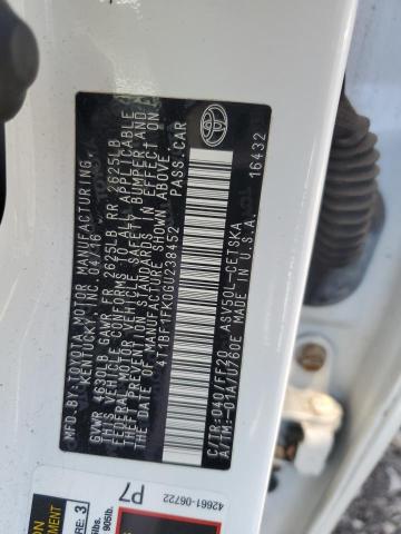 2016 TOYOTA CAMRY LE - 4T1BF1FK0GU238452