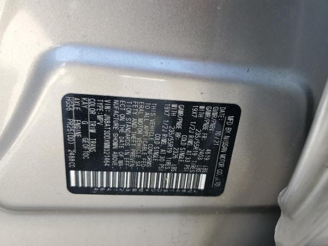 2021 NISSAN ROGUE PLAT JN8AT3DDXMW321464