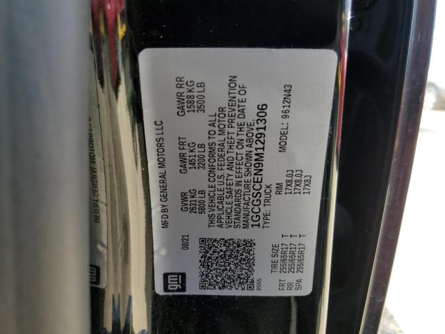 2021 CHEVROLET COLORADO L - 1GCGSCEN9M1291306